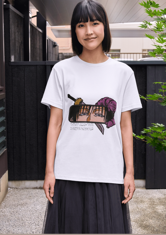 Why Are You Watching Me?" - Cursed Eyes Oversized T-Shirt
