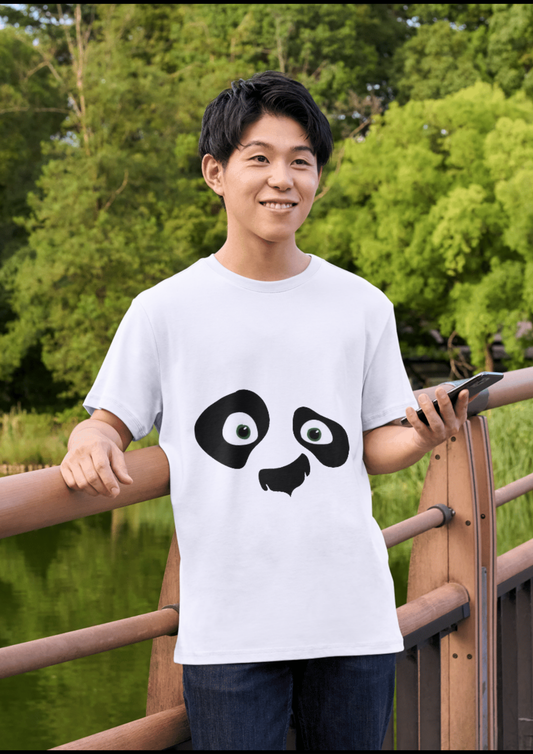“Don’t Look At Me” – Panda Mood Tee
